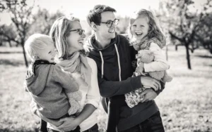 Natürliche Familienfotos